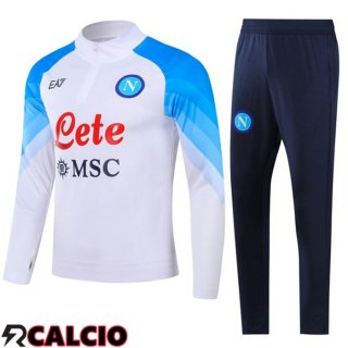 Insieme Tuta Calcio SSC Napoli Bianco 2023/2024