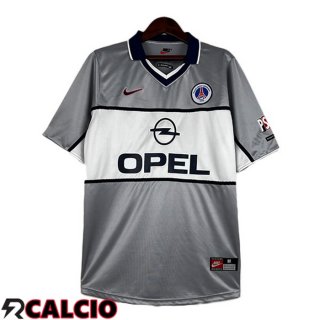 Seconda Maglia Paris PSG Retro Grigio 1999-2000  Seconda Maglia Paris PSG Retro Grigio 1999-2000
