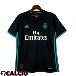 Seconda Maglia Real Madrid Retro Nero 2017-2018  Seconda Maglia Real Madrid Retro Nero 2017-2018