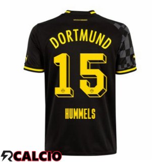 Seconda Maglia Dortmund BVB (Hummels 15) Nero 2022/2023