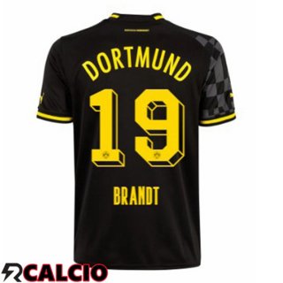Seconda Maglia Dortmund BVB (Brandt 19) Nero 2022/2023