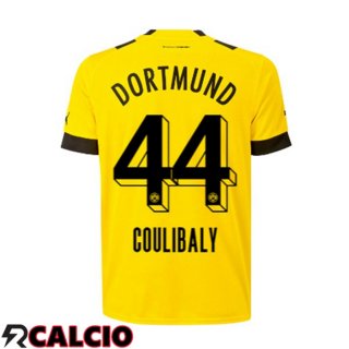 Prima Maglia Dortmund BVB (Coulibaly 44) Giallo Giallo 2022/2023  Prima Maglia Dortmund BVB (Coulibaly 44) Giallo Giallo 2022/2023