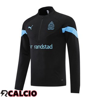 Felpa Allenamento Marsiglia OM Nero 2022/2023  Felpa Allenamento Marsiglia OM Nero 2022/2023