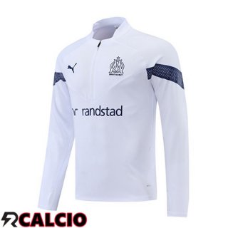Felpa Allenamento Marsiglia OM Bianco 2022/2023  Felpa Allenamento Marsiglia OM Bianco 2022/2023