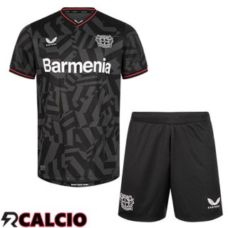 Seconda Maglia Bayer 04 Leverkusen Bambino Nero 2022/2023