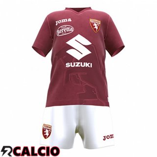 Prima Maglia Torino FC Bambino Rosso 2022/2023  Prima Maglia Torino FC Bambino Rosso 2022/2023