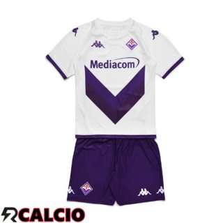 Seconda Maglia ACF Fiorentina Bambino Bianco 2022/2023  Seconda Maglia ACF Fiorentina Bambino Bianco 2022/2023