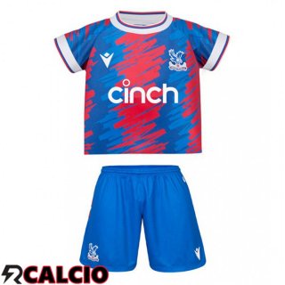 Prima Maglia Crystal Palace Bambino Blu Rosso 2022/2023