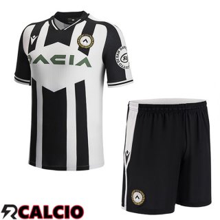 Prima Maglia Udinese Calcio Bambino Nero Bianco 2022/2023