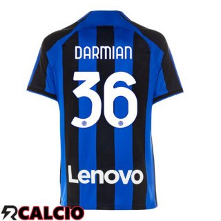 Prima Maglia Inter Milan (DARMIAN 36) Nero Blu 2022/2023  Prima Maglia Inter Milan (DARMIAN 36) Nero Blu 2022/2023