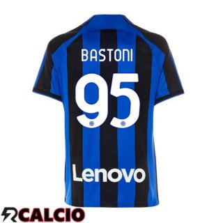 Prima Maglia Inter Milan (BASTONI 95) Nero Blu 2022/2023  Prima Maglia Inter Milan (BASTONI 95) Nero Blu 2022/2023