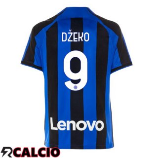 Prima Maglia Inter Milan (DŽEKO 9) Nero Blu 2022/2023  Prima Maglia Inter Milan (DŽEKO 9) Nero Blu 2022/2023