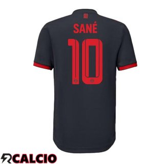 Terza Maglie Calcio Bayern Monaco (Sané 10) Nero 2022/2023