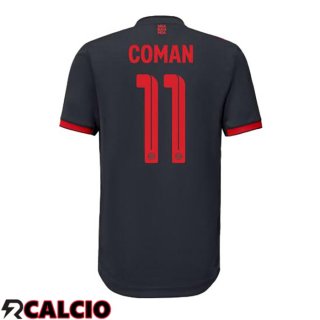 Terza Maglie Calcio Bayern Monaco (Coman 11) Nero 2022/2023