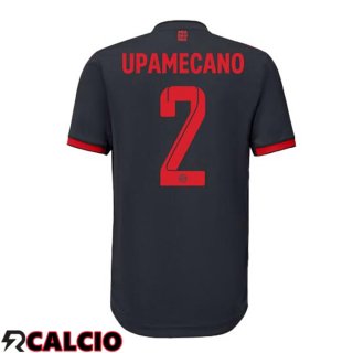 Terza Maglie Calcio Bayern Monaco (Upamecano 2) Nero 2022/2023
