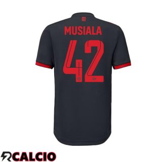 Terza Maglie Calcio Bayern Monaco (Musiala 42) Nero 2022/2023