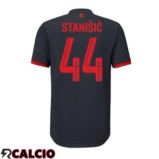 Terza Maglie Calcio Bayern Monaco (Stanišić 44) Nero 2022/2023