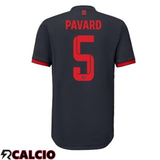 Terza Maglie Calcio Bayern Monaco (Pavard 5) Nero 2022/2023  Terza Maglie Calcio Bayern Monaco (Pavard 5) Nero 2022/2023