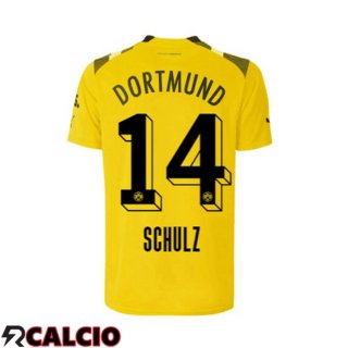 Maglie Calcio Dortmund BVB (Schulz 14) cup Giallo 2022/2023