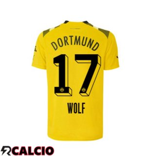 Maglie Calcio Dortmund BVB (Wolf 17) cup Giallo 2022/2023  Maglie Calcio Dortmund BVB (Wolf 17) cup Giallo 2022/2023