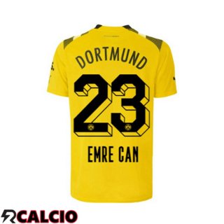 Maglie Calcio Dortmund BVB (Emre Can 23) cup Giallo 2022/2023  Maglie Calcio Dortmund BVB (Emre Can 23) cup Giallo 2022/2023