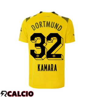 Maglie Calcio Dortmund BVB (Kamara 32) cup Giallo 2022/2023