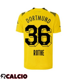 Maglie Calcio Dortmund BVB (Rothe 36) cup Giallo 2022/2023  Maglie Calcio Dortmund BVB (Rothe 36) cup Giallo 2022/2023