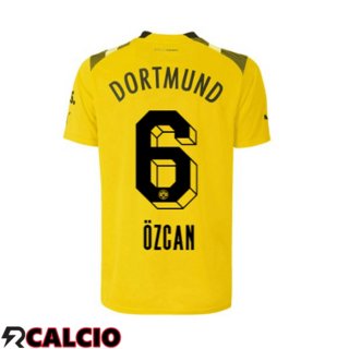 Maglie Calcio Dortmund BVB (Özcan 6) cup Giallo 2022/2023  Maglie Calcio Dortmund BVB (Özcan 6) cup Giallo 2022/2023
