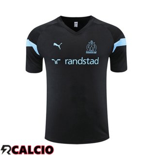T Shirt Allenamento Marsiglia OM Nero 2022/2023