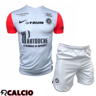 Seconda Maglie Calcio Montpellier HSC Bambino Grigio 2022/2023