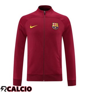 Giacca Calcio FC Barcellona Rosso 2022/2023  Giacca Calcio FC Barcellona Rosso 2022/2023