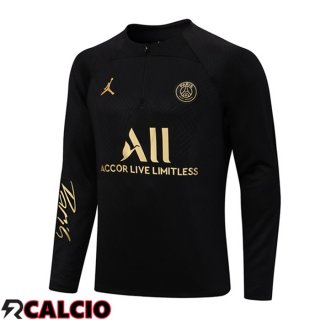 Felpa Allenamento Paris PSG Nero 2022/2023  Felpa Allenamento Paris PSG Nero 2022/2023