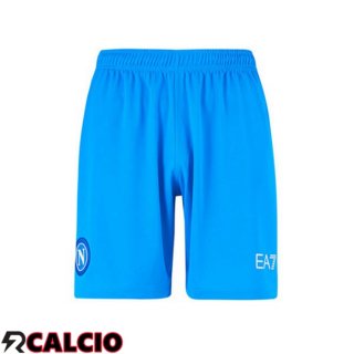 Prima Pantaloncini Calcio SSC Napoli Blu 2022/2023  Prima Pantaloncini Calcio SSC Napoli Blu 2022/2023