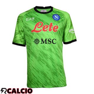 Maglie Calcio SSC Napoli Portiere Verde 2022/2023  Maglie Calcio SSC Napoli Portiere Verde 2022/2023