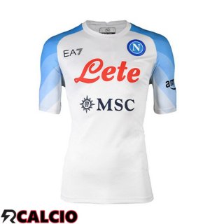 Seconda Maglie Calcio SSC Napoli Bianco 2022/2023  Seconda Maglie Calcio SSC Napoli Bianco 2022/2023