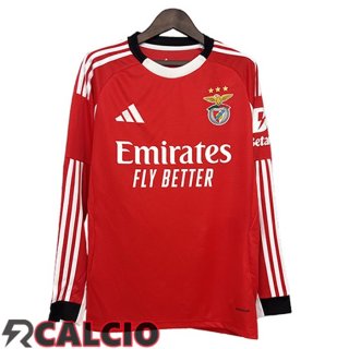 Prima Maglie Calcio Benfica Manica Lunga 2025/2026  Prima Maglie Calcio Benfica Manica Lunga 2025/2026
