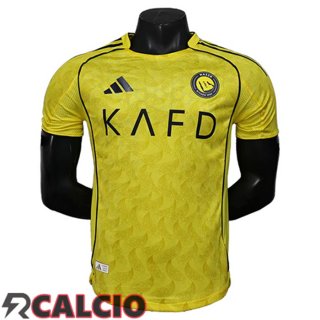 Prima Maglie Calcio Al-Nassr 2025/2026  Prima Maglie Calcio Al-Nassr 2025/2026