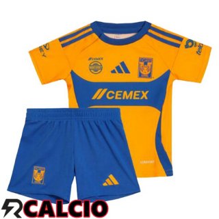 Prima Maglia Tigres UANL Bambino Giallo 2024/2025