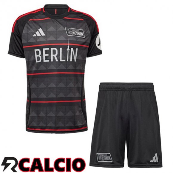 Seconda Maglia FC Union Berlin Bambino Nero 2024/2025