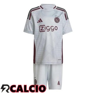 Terza Maglia AFC Ajax Bambino Bianco 2024/2025
