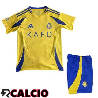 Prima Maglia Al-Nassr FC Bambino Giallo 2024/2025