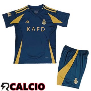 Seconda Maglia Al-Nassr FC Bambino Blu 2024/2025