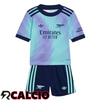 Terza Maglia Arsenal Bambino Blu 2024/2025