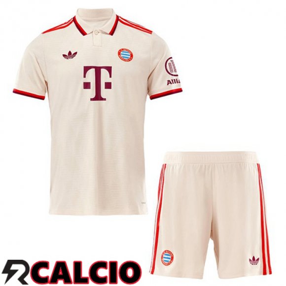 Terza Maglia Bayern Monaco Bambino Giallo 2024/2025