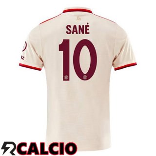 Terza Maglia Bayern Monaco (Sané 10) Giallo 2024/2025  Terza Maglia Bayern Monaco (Sané 10) Giallo 2024/2025