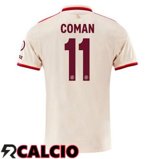Terza Maglia Bayern Monaco (Coman 11) Giallo 2024/2025  Terza Maglia Bayern Monaco (Coman 11) Giallo 2024/2025