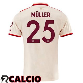 Terza Maglia Bayern Monaco (Müller 25) Giallo 2024/2025