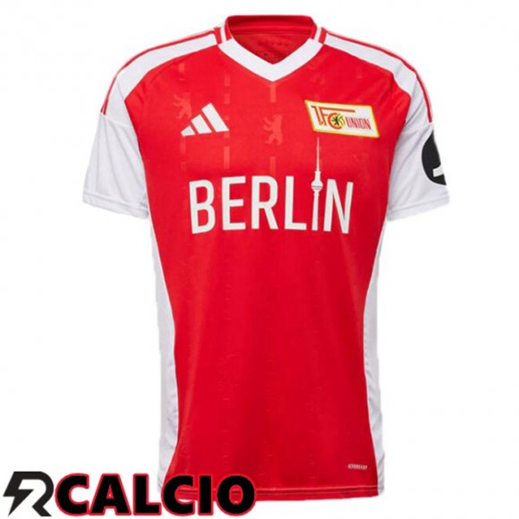 Prima Maglia FC Union Berlin Rosso 2024/2025  Prima Maglia FC Union Berlin Rosso 2024/2025