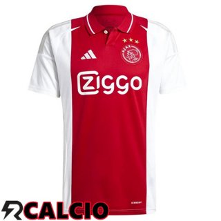Prima Maglia AFC Ajax Rosso Bianco 2024/2025