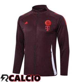 Giacca Calcio Bayern Monaco Marrone 2024/2025  Giacca Calcio Bayern Monaco Marrone 2024/2025